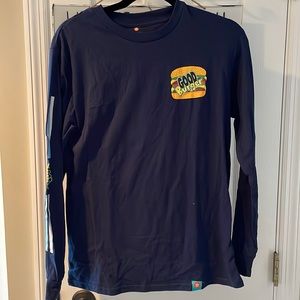 Good Burger Long sleeve tee XS NWT